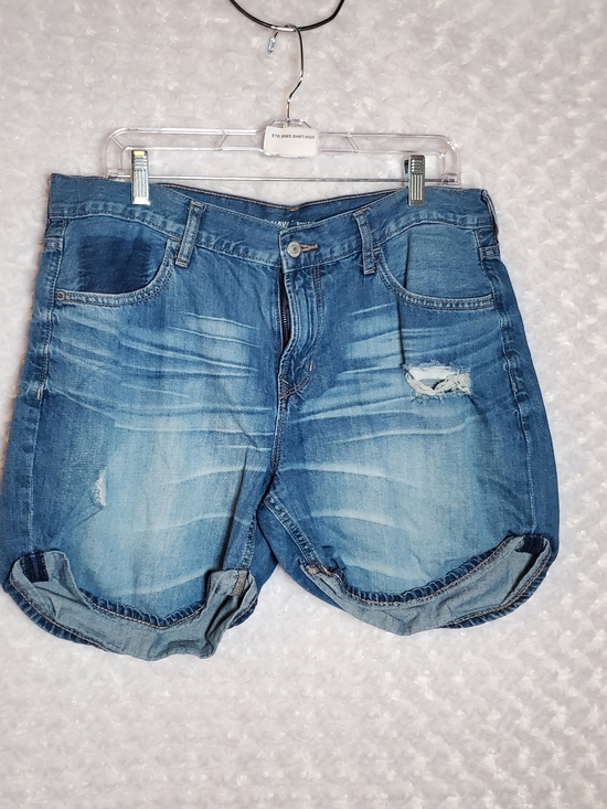 Old Navy Pants - Classic Old Navy Boyfriend Denim Shorts - Light Blue Size 12